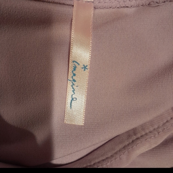 Imagine- light purple handkerchief design midi skirt with crystal belt, sz med - Picture 4 of 4